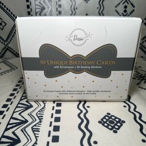 49 - Dessie Unique‎ Birthday Cards Assortment with envelope